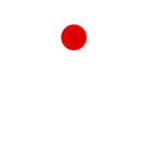 Riff Logo white lettering with a red dot over the i.
